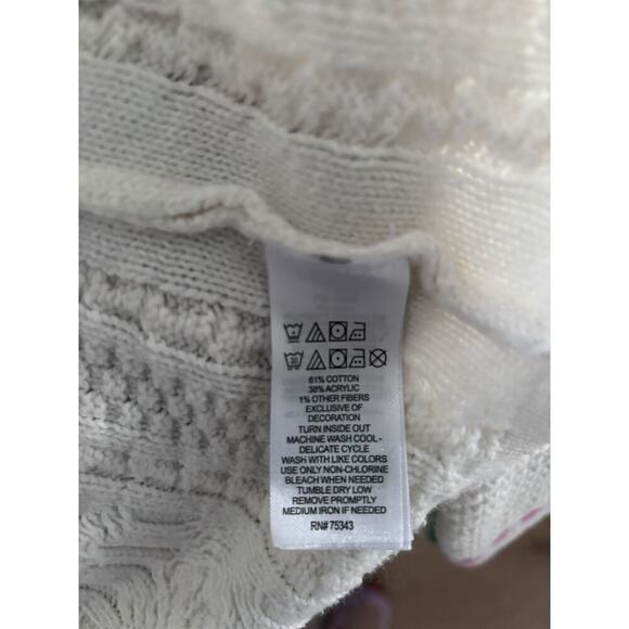 7-8Y Isaac Mizrahi Unicorn Sweater Dress - Picture 6 of 8